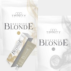 Trinity Definite Blonde professional series udviklet til pr�cis blondfarvning
