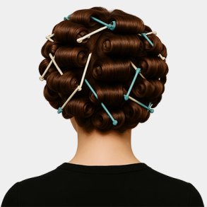 Permanentspoler og professionelt permanentudstyr til frisrer – anvendt til opspoling, behandling og skabelse af krller i salonen