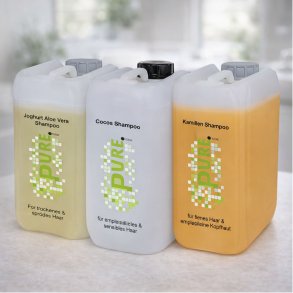 Professionelle shampoo-produkter fra PURE Basic Care-serien fra All4hair, udviklet til at im�dekomme forskellige h�rtyper og behov. Serien omfatter sk�nsomme, plejende formuleringer, der renser h�ret effektivt og bidrager til en sund hovedbund.