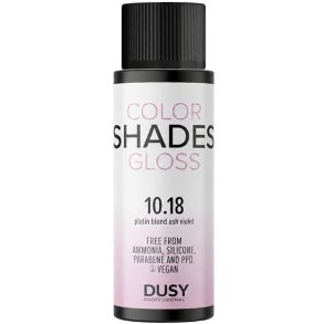 Dusy Color Shades 10.18 h�rfarve i platin askeblond med violet nuance 60 ml
