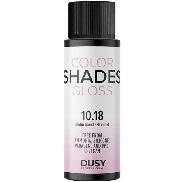 Dusy Color Shades 10.18 h�rfarve i platin askeblond med violet nuance 60 ml