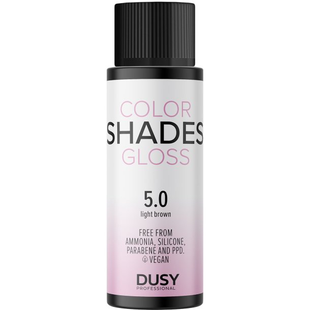 Dusy Color Shades 5.0 h�rfarve i lysebrun 60 ml