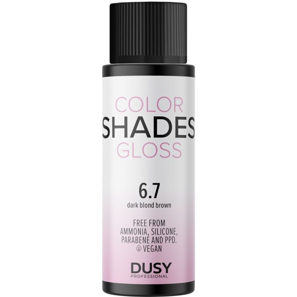 Dusy Color Shades 6.7 h�rfarve i m�rkeblond brun 60 ml