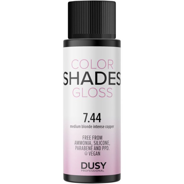 Dusy Color Shades 7.44 h�rfarve i intens kobber mellemblond 60 ml