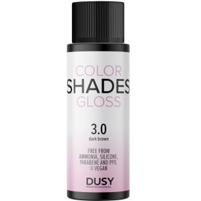 Dusy Color Shades 3.0 h�rfarve i m�rkebrun 60 ml