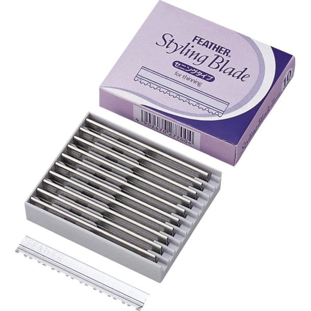 Feather Razor Blades Thinning