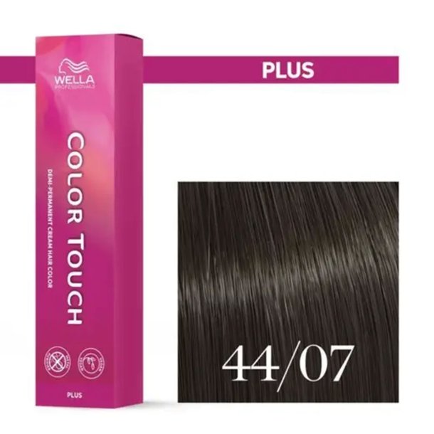 Wella Color Touch Plus 44/07 demi‑permanent h�rfarve
