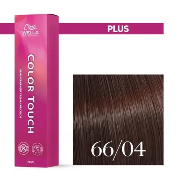 Wella Color Touch Plus 66/04 demi‑permanent h�rfarve