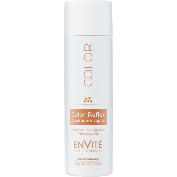 Dusy EnVit� Color Reflex Conditioner Kobber 200 ml farveforst�rkende conditioner, der opfrisker kobberfarvet h�r og tilf�rer glans