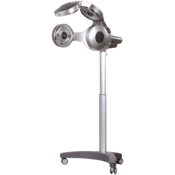 HAIRZON+ S33 infrard hrtrrer med 5 varmeelementer – mobil climazone til professionel salonbrug