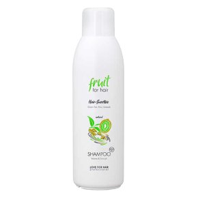 LOVE FOR HAIR Fruit for Hair Volume & Strength Shampoo 1000 ml volumengivende shampoo med gr�n te, kiwi og h�rfr�.