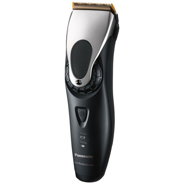 Panasonic ER-DGP65 professionel klippemaskine i sort med X-Taper Blade 2.0-sk�r og drejehjul til l�ngdeindstilling.