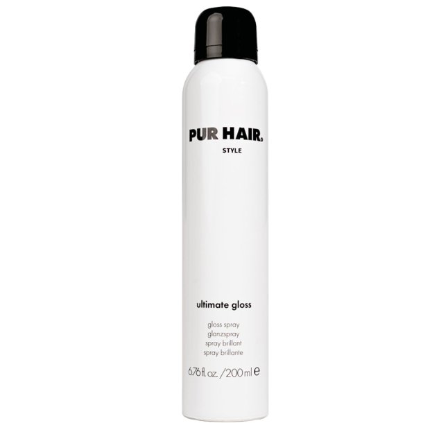 Pur Hair Ultimate Gloss glansspray 200 ml til h�j glans uden at tynge h�ret