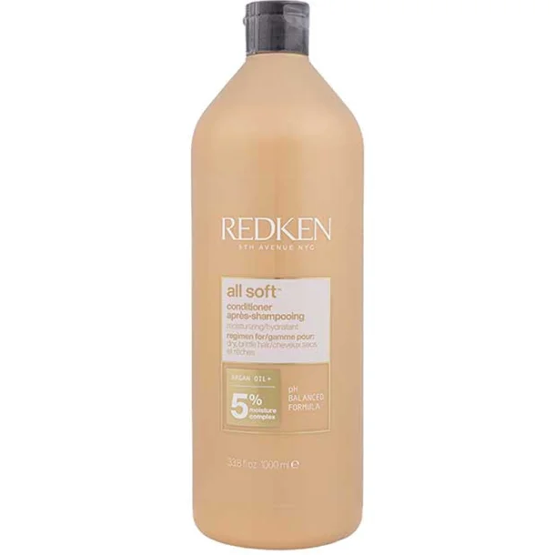 Redken All Soft Conditioner 1000 ml salonst�rrelse