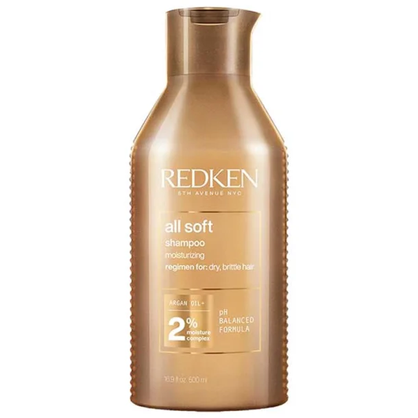 Redken All Soft Shampoo 500 ml til t�rt h�r