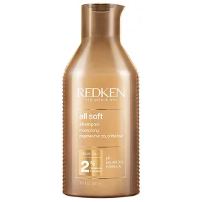 Redken All Soft Shampoo med arganolie til t�rt h�r