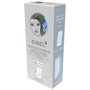 Sinelco wraps 25 cm highlightstrimler i dispenserske med selvvarmende polytylenfolie