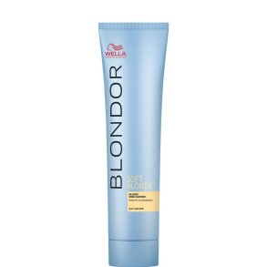 Wella Blondor Soft Blonde Cream 200 ml professionel lysningscreme til sk�nsom h�rblegning med op til 7 toners lysning, udviklet til sensitiv hovedbund og fine h�rtyper