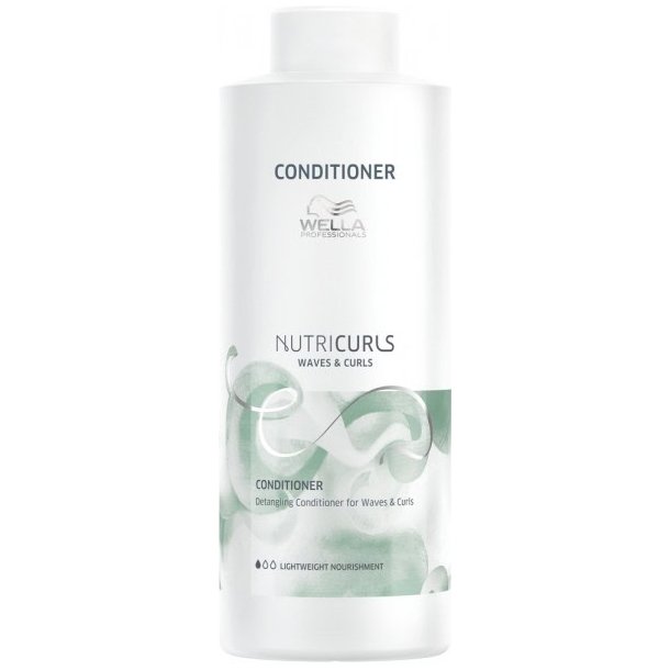 Wella Nutricurls Conditioner - 1000 ml