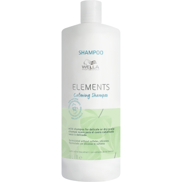 Wella Elements Calming Shampoo - 1000 ml refill