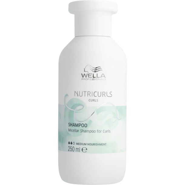 Wella Nutricurls Waves Shampoo - 250 ml