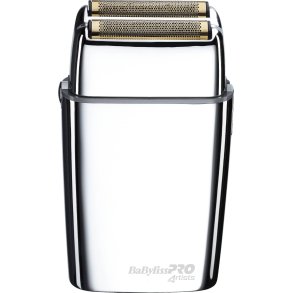 BabylissPro Double Foil Metal Shaver - Silver