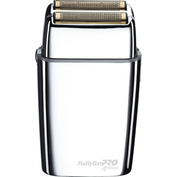 BabylissPro Double Foil Metal Shaver - Silver