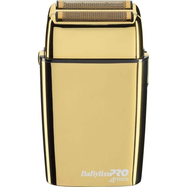 BabylissPro Double Foil Metal Shaver - Gold