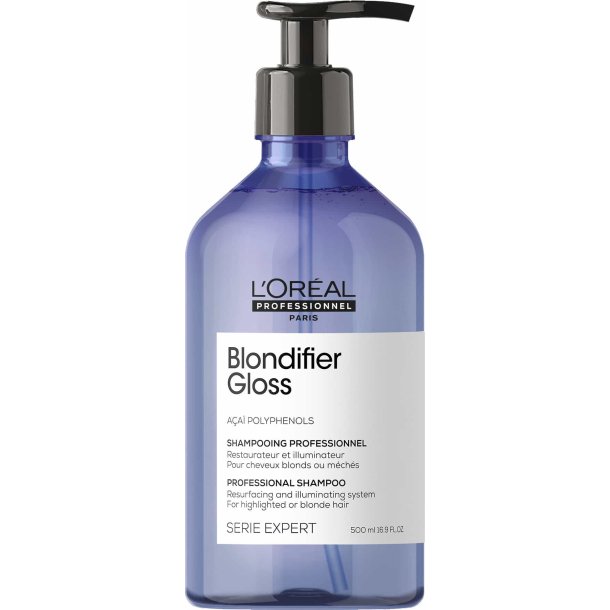 L'Oral Serie Expert Blondifier Gloss Shampoo - 500 ml