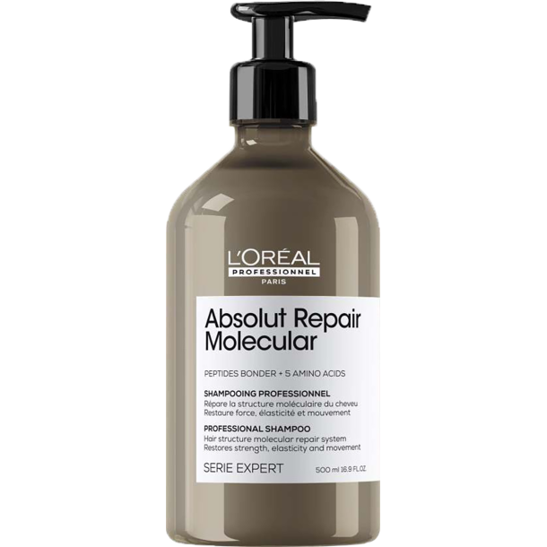 L'Oral Serie Expert Absolut Repair Molecular Shampoo - 500 ml