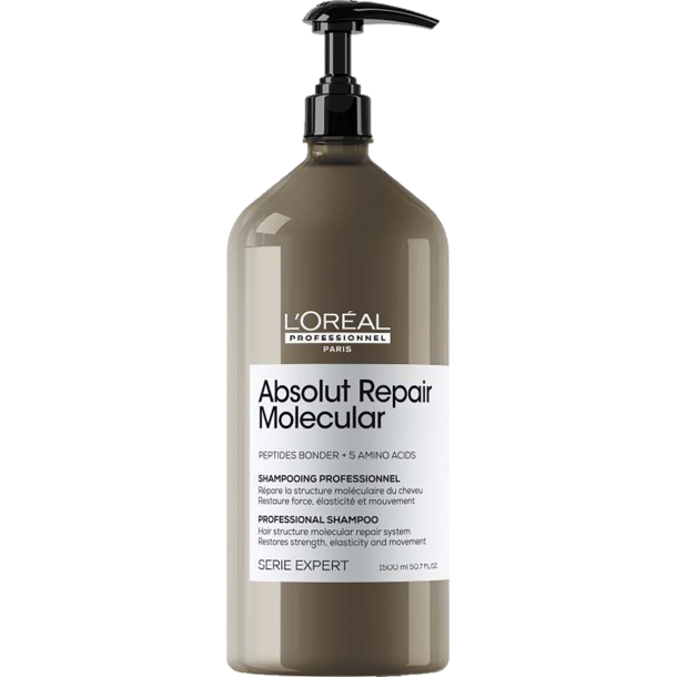L'Oral Serie Expert Absolut Repair Molecular Shampoo - 1500 ml