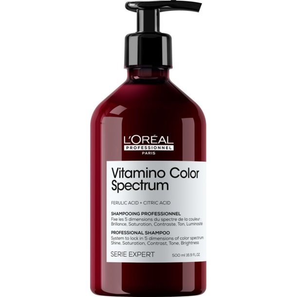LOral Serie Expert Vitamino Color Spectrum Shampoo - 500 ml