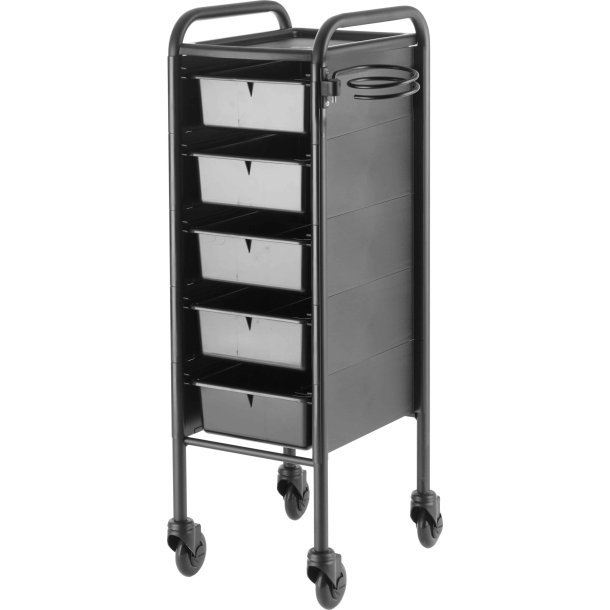 Efalock Piccolo 84/5 Clictec Service Cart - Sort Stel