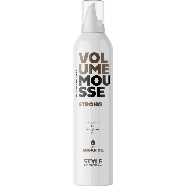 Dusy Style Volume Mousse Strong Med Arganolie