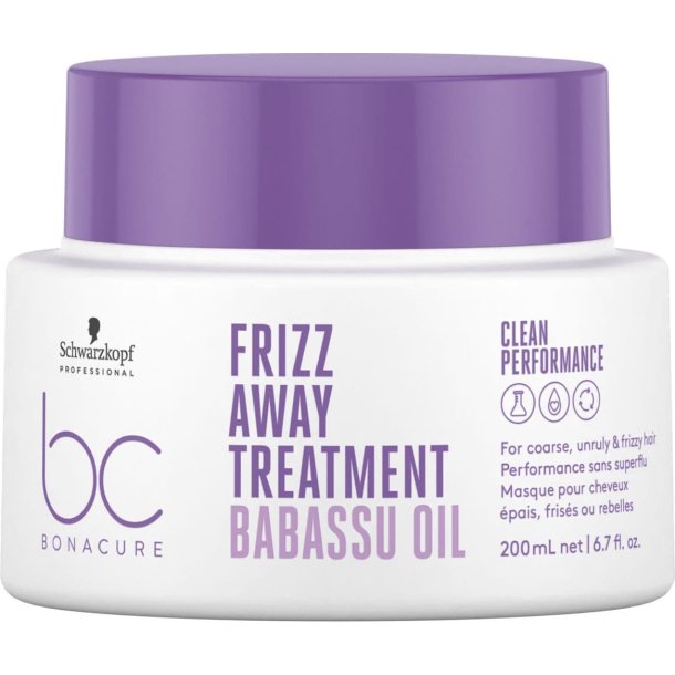 Schwarzkopf Bonacure Frizz Away Treatment - 200 ml