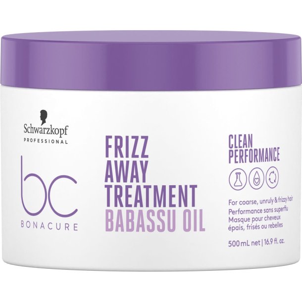 Schwarzkopf Bonacure Frizz Away Treatment - 500 ml