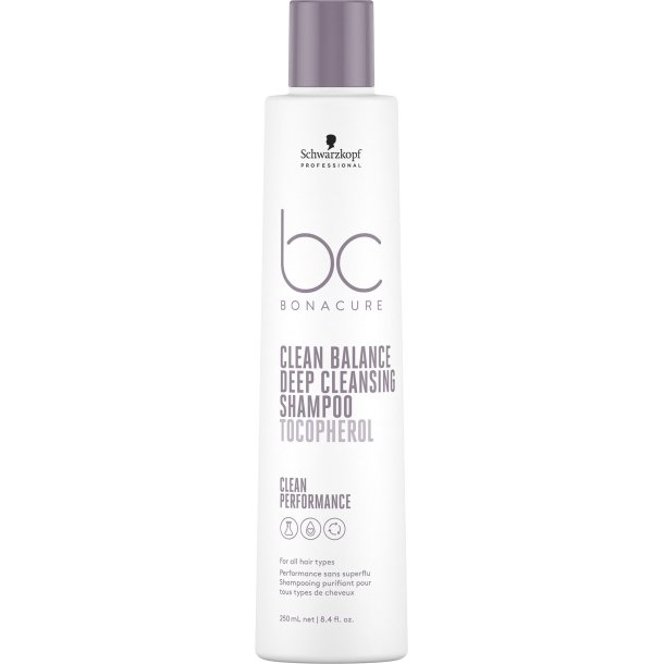 Schwarzkopf Bonacure Clean Balance Deep Cleansing Shampoo - 250 ml