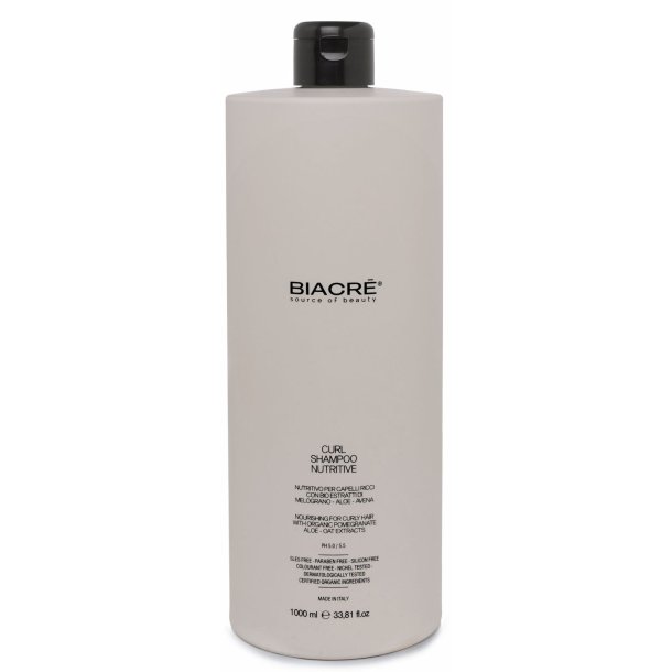 Biacr Curl Nutritive Shampoo - 1000 ml