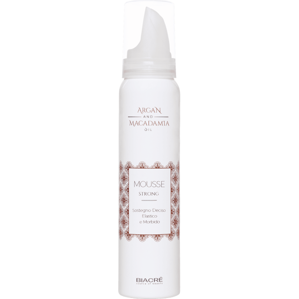 Biacr Argan & Macadamia Mousse Strong - 100 ml