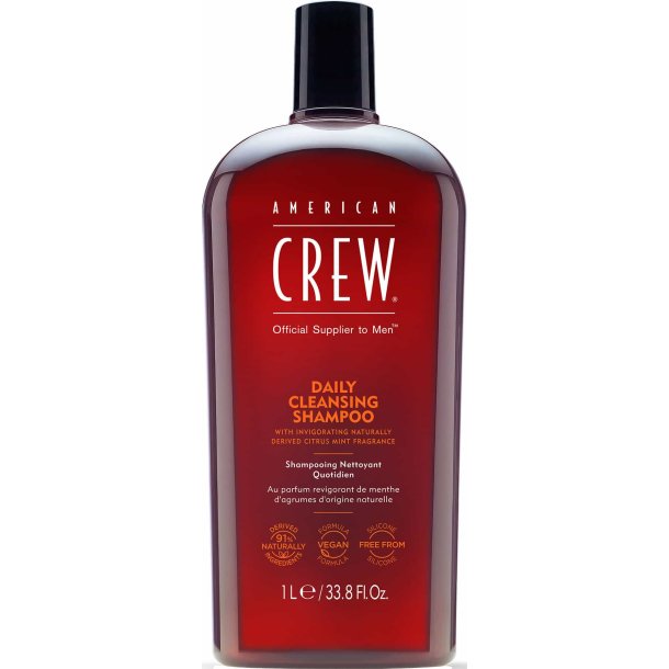 American Crew Daily Cleansing Shampoo - 1000 ml