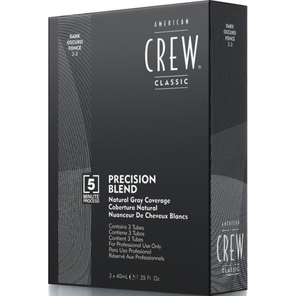 American Crew Precision Blend Tonings Farver - 2-3 Dark