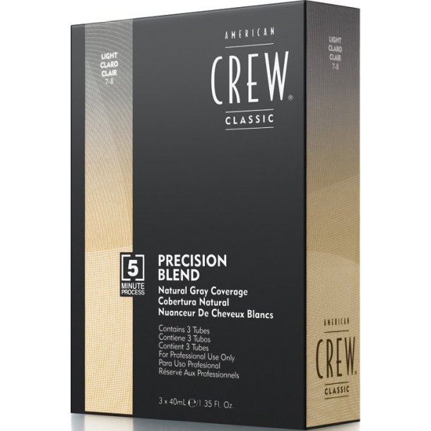 American Crew Precision Blend Tonings Farver - 7-8 Light