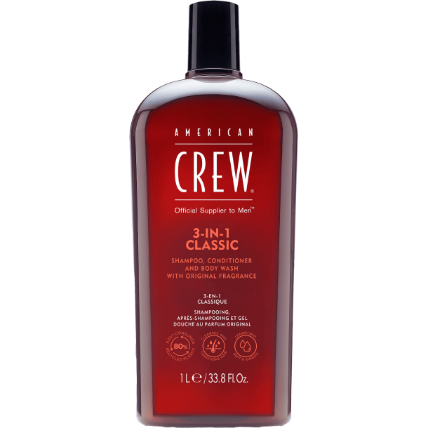 American Crew 3 in 1 Classic - 1000 ml