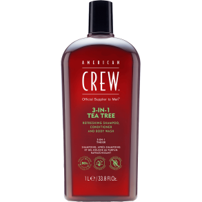 American Crew 3 in 1 Tea Tree - 1000 ml