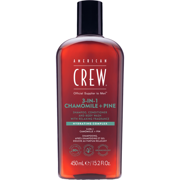 American Crew 3-In-1 Chamomile + Pine - 450 ml