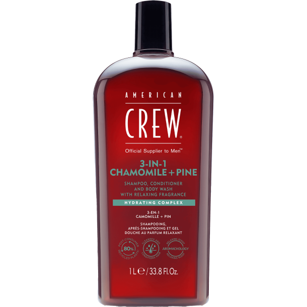 American Crew 3-In-1 Chamomile + Pine - 1000 ml