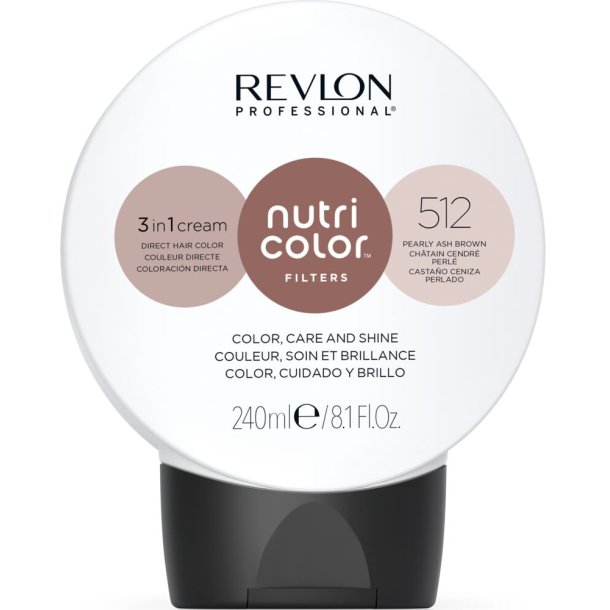 Revlon Nutri Color Filters - 512 Pearly Ash Brown