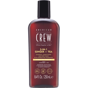 American Crew 3-In-1 Ginger + Tea - 250 ml