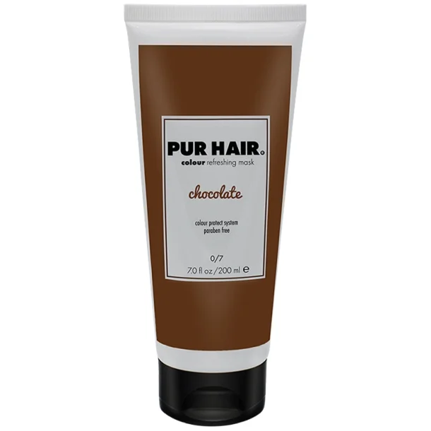 Pur Hair Colour Refreshing  Pleje & Glans til Dit Farvede Hr - Chokolade Brun