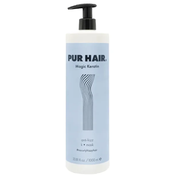 Pur Hair Magic Keratin Anti-Frizz K Mask  Glans & Pleje mod Krus - 1000 ml
